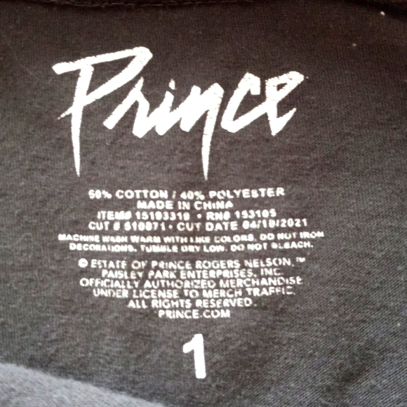 PRINCE DOVES FLY TEE SHIRT 1X - Picture 5 of 6